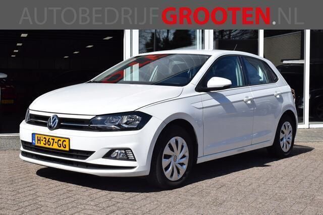 Wit Gebruikt 2020 VW Polo Comfortline Hatchback | € 9.488 (Goede deal) - Afbeelding 1/4