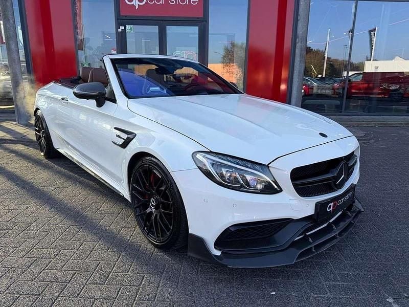Occasion Mercedes C63 AMG AMG 510 PK (375 kW) 2017 Wit Cabriolet