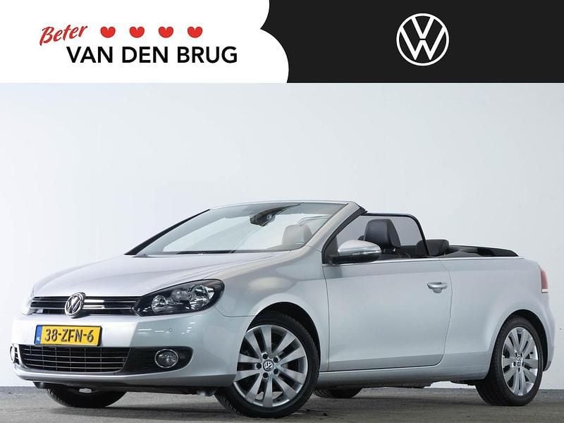 Grijs Occasion 2012 VW Golf Cabriolet Highline Cabriolet | € 8.200 (Goede deal) - Afbeelding 1/4