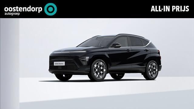 Zwart Nieuw 2025 Hyundai Kona Premium SUV | € 42.790 (Duur) - Afbeelding 1/4