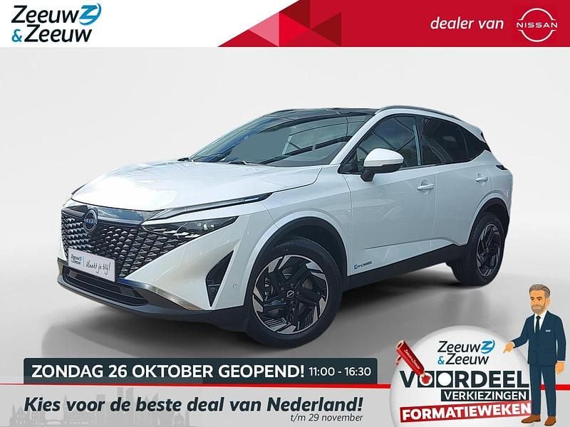 Wit Gebruikt 2025 Nissan Qashqai N-Connecta SUV | € 38.795 (Super prijs) - Afbeelding 1/4