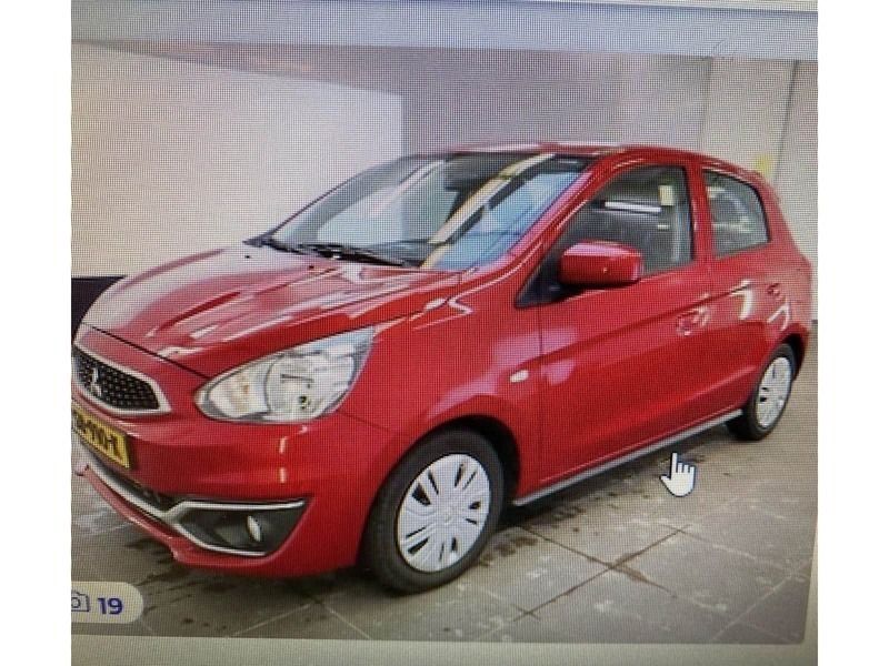 Rood Gebruikt 2018 Mitsubishi Space Star Hatchback | € 7.900 (Eerlijke prijs) - Afbeelding 1/4