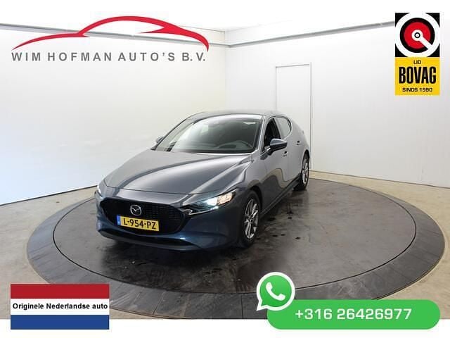 Grijs Gebruikt 2021 Mazda 3 Comfort Hatchback | € 21.940 (Eerlijke prijs) - Afbeelding 1/4