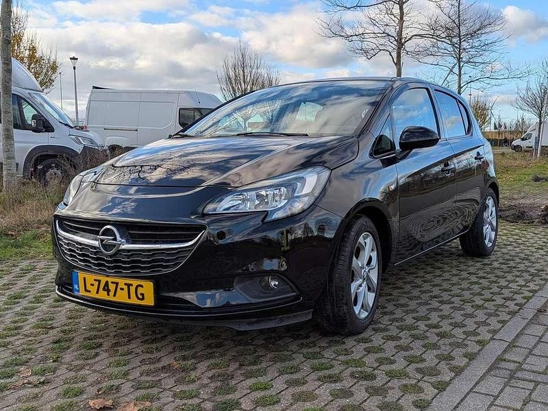 Zwart Gebruikt 2019 Opel Corsa Edition Hatchback | € 8.500 (Goede deal) - Afbeelding 1/4