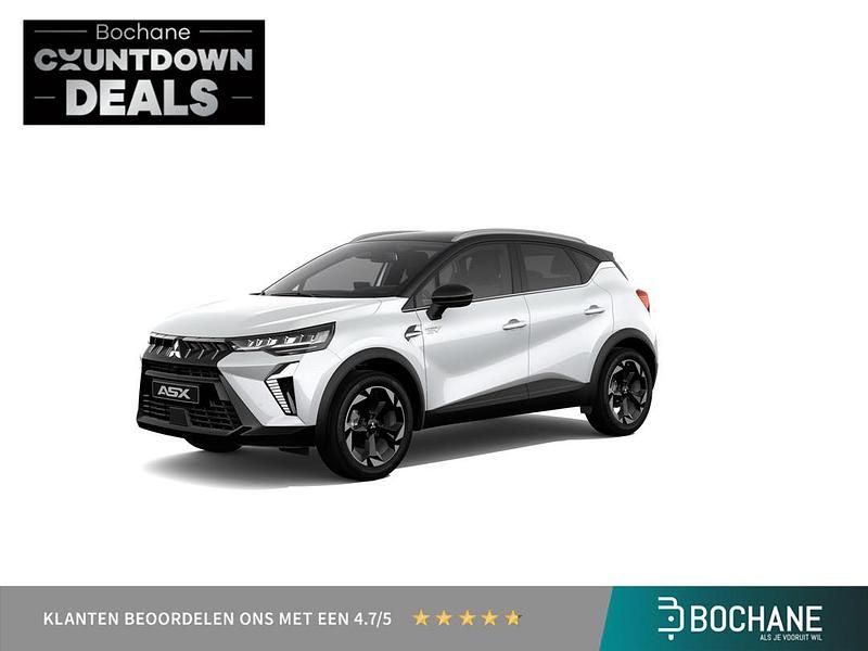 Chrystal white / zwart dak (wit parelmoer) Nieuw 2025 Mitsubishi ASX Edition SUV | € 39.790 (Eerlijke prijs) - Afbeelding 1/4