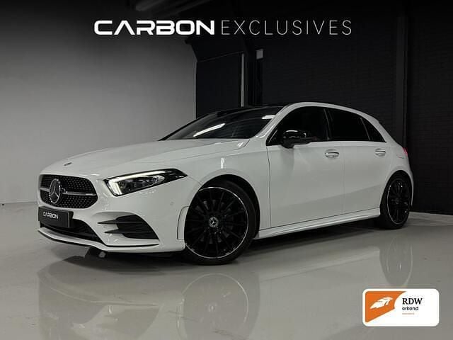 Wit Gebruikt 2019 Mercedes A220 AMG Hatchback | € 26.995 (Eerlijke prijs) - Afbeelding 1/4