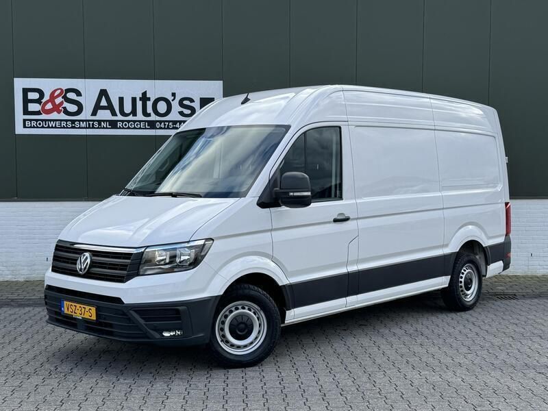 Wit Gebruikt 2022 VW Crafter Highline Van | € 28.900 (Eerlijke prijs) - Afbeelding 1/4