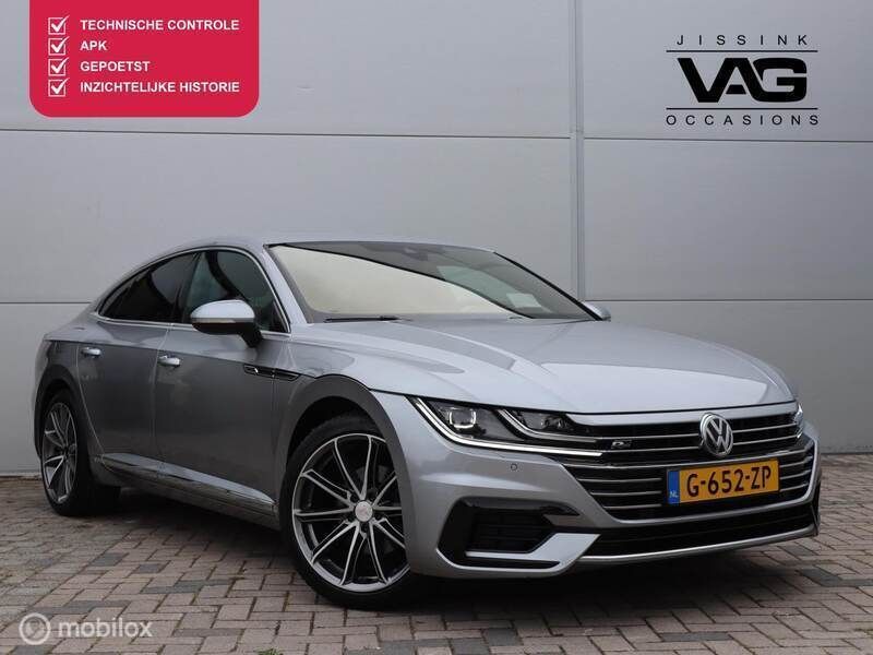 Grijs Gebruikt 2020 VW Arteon R-line Hatchback | € 26.899 (Eerlijke prijs) - Afbeelding 1/4