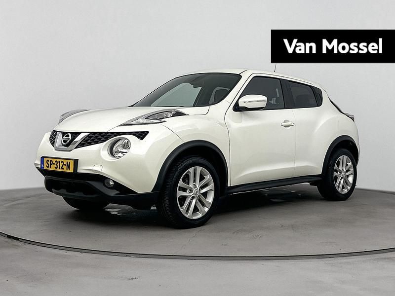 Wit Gebruikt 2017 Nissan Juke N-Connecta SUV | € 15.940 (Eerlijke prijs) - Afbeelding 1/4
