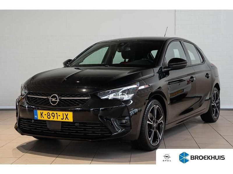Zwart Gebruikt 2021 Opel Corsa GS Line Hatchback | € 13.895 (Eerlijke prijs) - Afbeelding 1/4