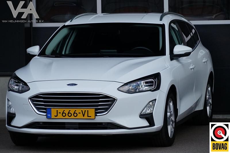 Wit Gebruikt 2020 Ford Focus Business Edition Stationwagen | € 14.950 (Goede deal) - Afbeelding 1/4