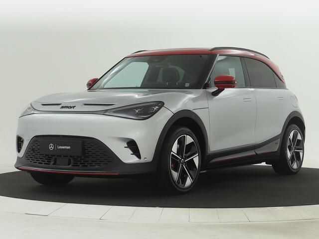 Zilver, metallic lak Gebruikt 2023 Smart #1 Brabus SUV | € 39.995 - Afbeelding 1/4