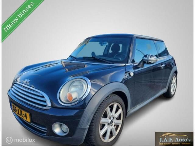 Zwart Gebruikt 2008 Mini Cooper Hatchback | € 2.499 (Super prijs) - Afbeelding 1/4