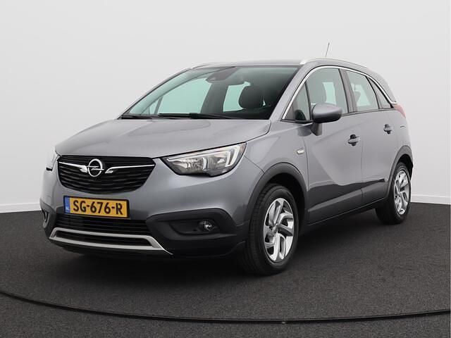 Grijs, metallic lak Gebruikt 2018 Opel Crossland X Innovation SUV | € 10.750 (Eerlijke prijs) - Afbeelding 1/4