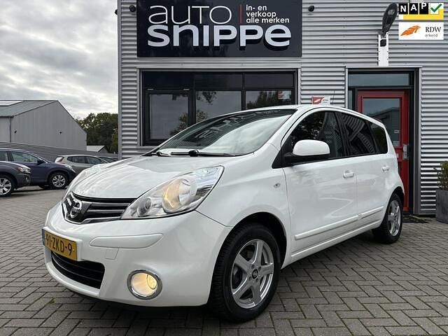 Wit Gebruikt 2012 Nissan Note Tekna MPV | € 8.950 (Eerlijke prijs) - Afbeelding 1/4