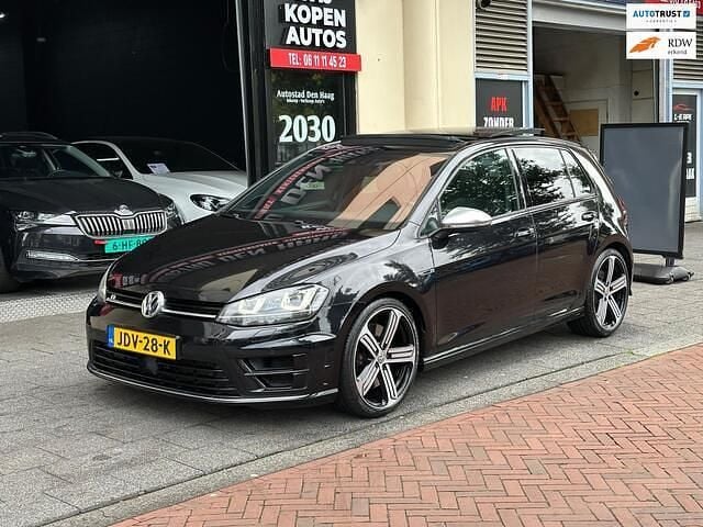 Zwart Gebruikt 2016 VW Golf VII R Hatchback | € 24.950 (Eerlijke prijs) - Afbeelding 1/4