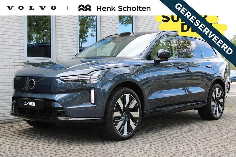 Blauw Nieuw 2025 Volvo EX90 Ultra SUV | € 92.950 (Super prijs) - Afbeelding 1/3
