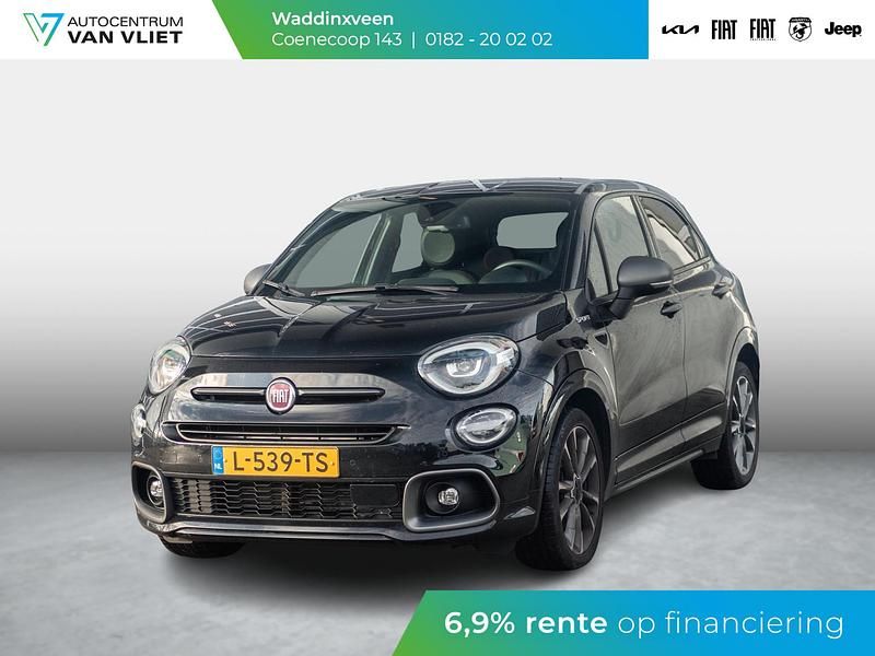 Zwart Occasion 2021 Fiat 500X Sport SUV | € 21.989 (Iets duurder) - Afbeelding 1/4
