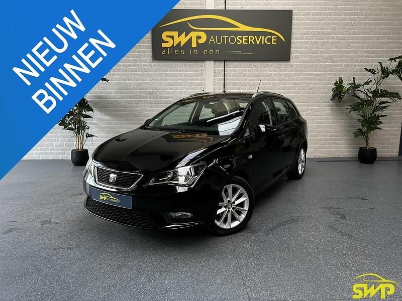 Zwart Gebruikt 2016 Seat Ibiza ST CONNECT Stationwagen | € 6.950 (Eerlijke prijs) - Afbeelding 1/4