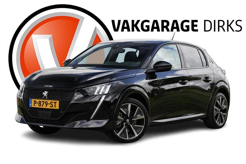 Zwart Gebruikt 2022 Peugeot e-208 GTi Hatchback | € 18.389 (Eerlijke prijs) - Afbeelding 1/4