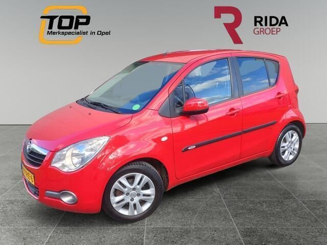 Rood Gebruikt 2012 Opel Agila Edition Hatchback | € 5.745 (Duur) - Afbeelding 1/4