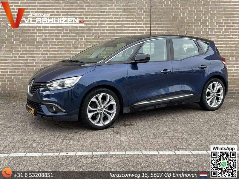 Blauw Gebruikt 2016 Renault Scénic III Zen MPV | € 6.950 (Eerlijke prijs) - Afbeelding 1/4