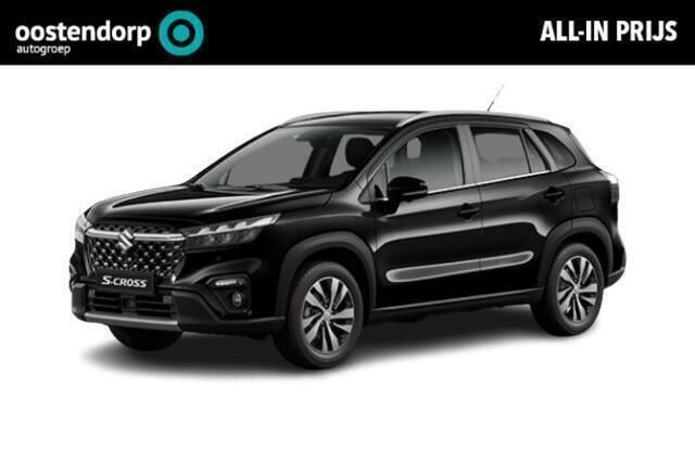Zwart Nieuw 2024 Suzuki SX4 S-Cross Style SUV | € 34.022 (Eerlijke prijs) - Afbeelding 1/4