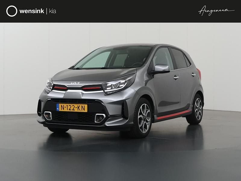 Grijs Gebruikt 2021 Kia Picanto GT-Line Hatchback | € 14.835 (Eerlijke prijs) - Afbeelding 1/4