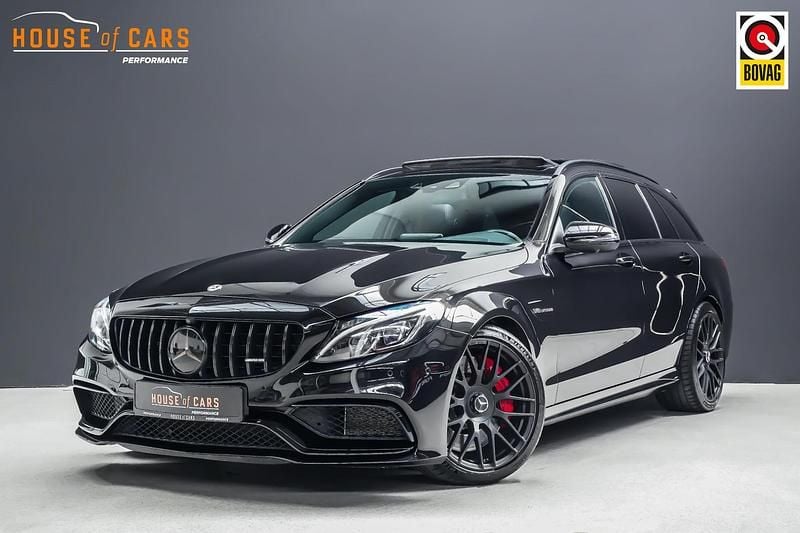 Zwart Gebruikt 2018 Mercedes C63S AMG AMG Stationwagen | € 61.990 - Afbeelding 1/4