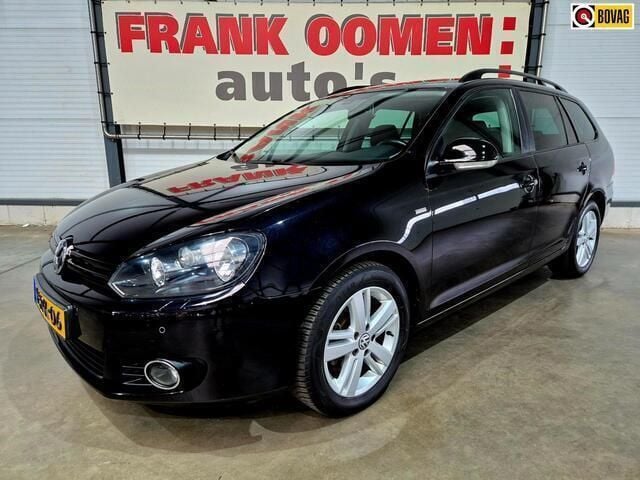 Zwart Gebruikt 2013 VW Golf VII Highline Stationwagen | € 5.950 (Super prijs) - Afbeelding 1/4