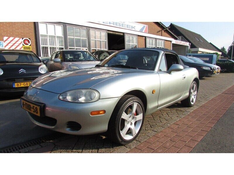 Grijs Gebruikt 2003 Mazda MX5 Exclusive Cabriolet | € 6.950 (Eerlijke prijs) - Afbeelding 1/4