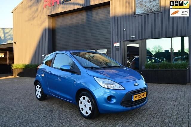 Blauw Gebruikt 2014 Ford Ka Style Hatchback | € 5.450 (Eerlijke prijs) - Afbeelding 1/4