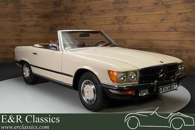 Beige Gebruikt 1972 Mercedes SL350 Cabriolet | € 29.950 - Afbeelding 1/4