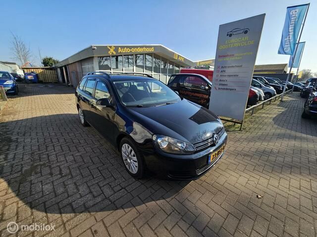 Zwart Gebruikt 2011 VW Golf VI Stationwagen | € 2.150 (Goede deal) - Afbeelding 1/4