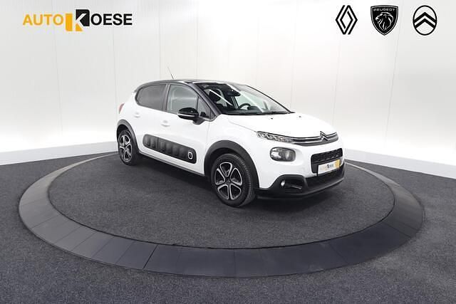 Wit Gebruikt 2020 Citroën C3 Feel Hatchback | € 11.900 (Eerlijke prijs) - Afbeelding 1/4