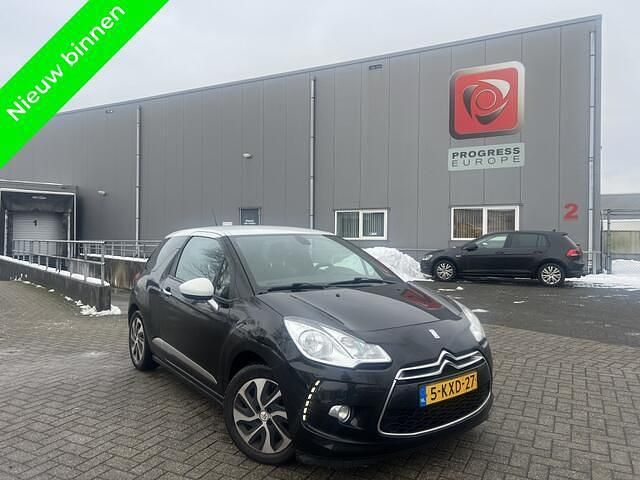 Zwart Occasion 2013 Citroën DS3 Business Class Hatchback | € 3.999 (Eerlijke prijs) - Afbeelding 1/4