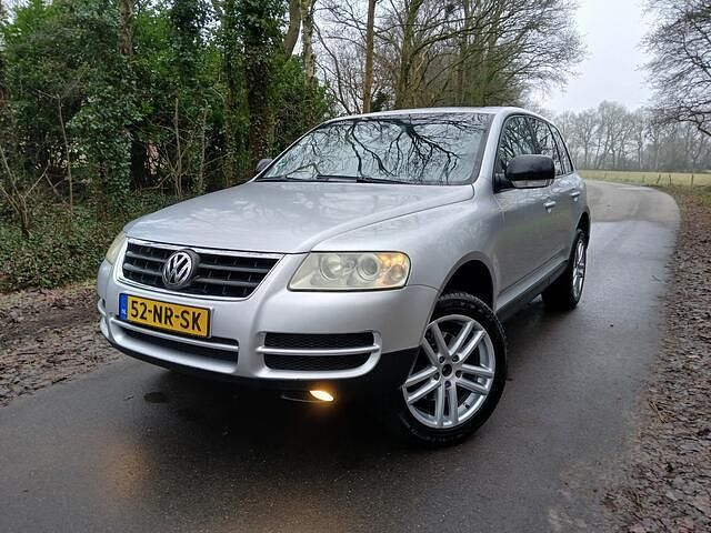 Grijs Occasion 2004 VW Touareg SUV | € 2.750 (Super prijs) - Afbeelding 1/4