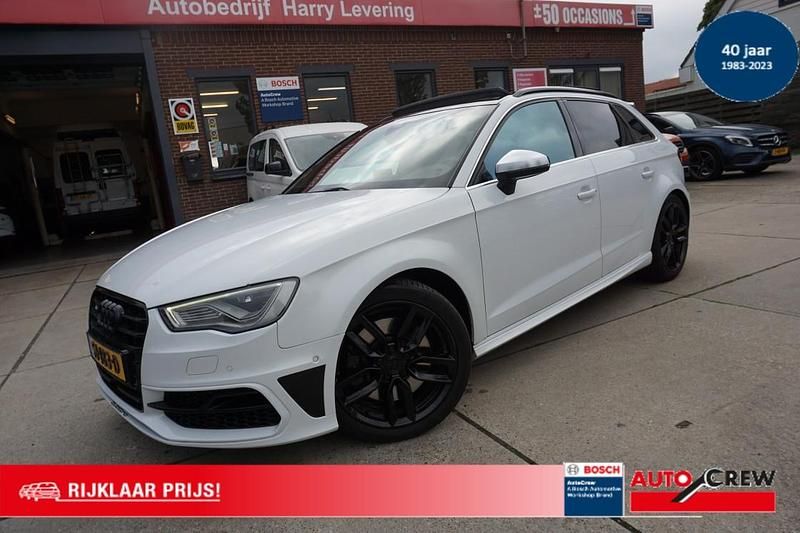 Wit Gebruikt 2014 Audi S3 Sportback Hatchback | € 25.950 - Afbeelding 1/4