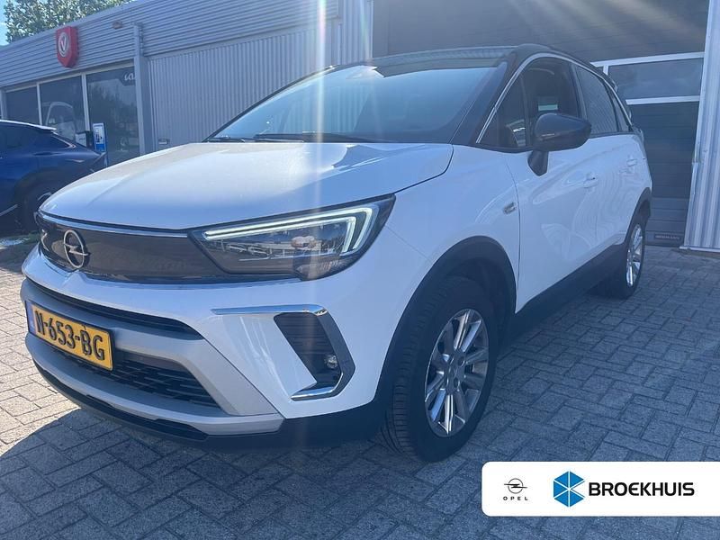 Wit Gebruikt 2021 Opel Crossland Elegance SUV | € 13.400 (Eerlijke prijs) - Afbeelding 1/4