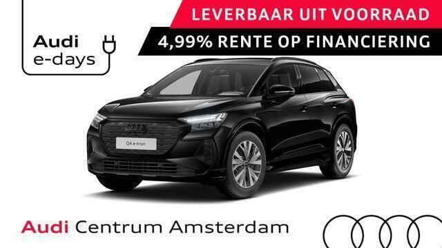 Zwart Nieuw 2025 Audi Q4 e-tron Advanced SUV | € 48.900 (Eerlijke prijs) - Afbeelding 1/4