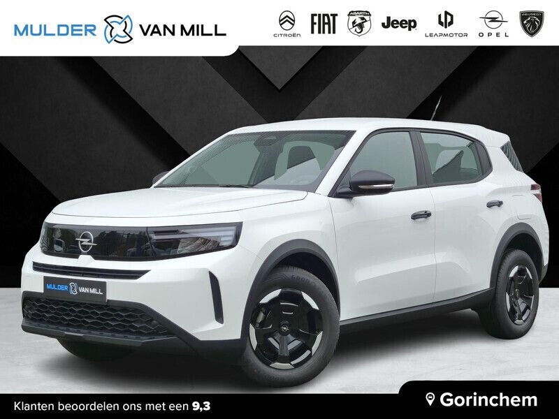 Wit Nieuw 2025 Opel Frontera Edition SUV | € 31.995 - Afbeelding 1/4