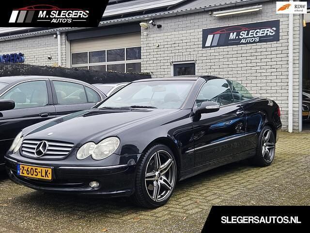 Occasion Mercedes CLK200 Avantgarde 163 PK (119 kW) 2005 Zwart Cabriolet