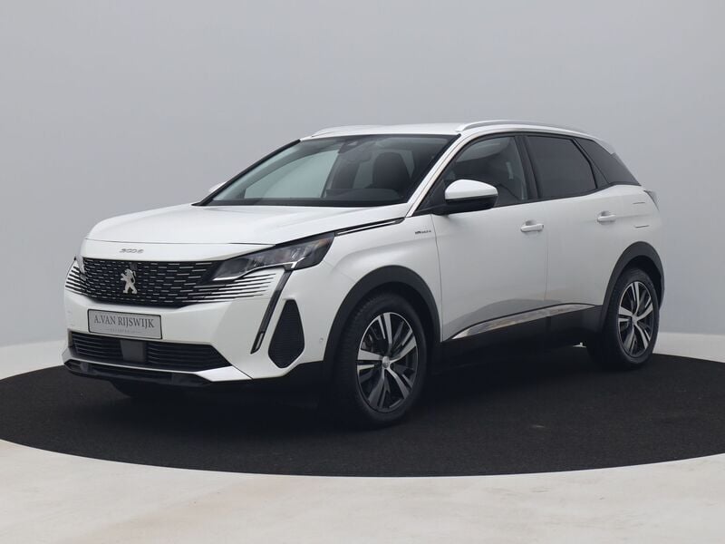 Wit Gebruikt 2021 Peugeot 3008 Allure SUV | € 21.900 (Super prijs) - Afbeelding 1/4