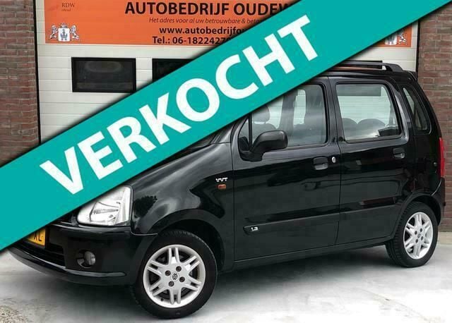 Occasion Suzuki Wagon R 94 PK (69 kW) 2004 Zwart MPV