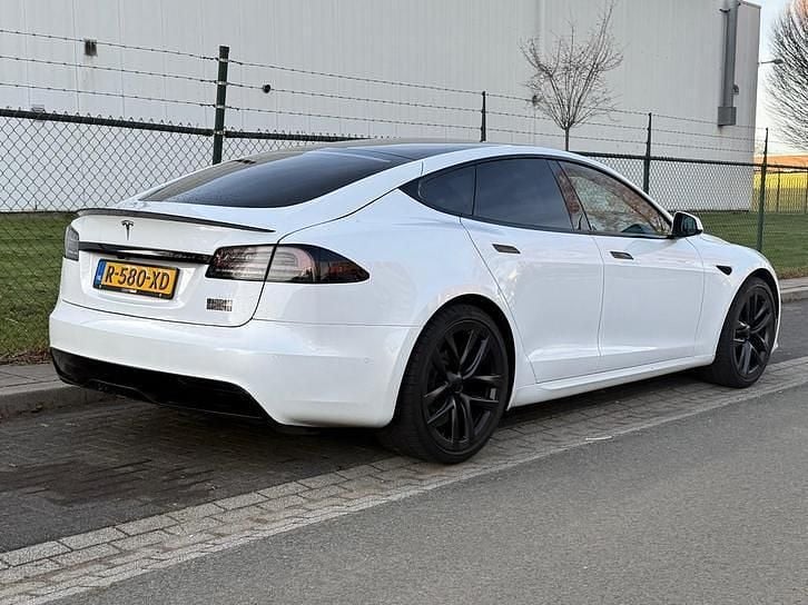 Occasion Tesla Model S Plaid 759 kW (1033 PK) 2023 Wit Hatchback