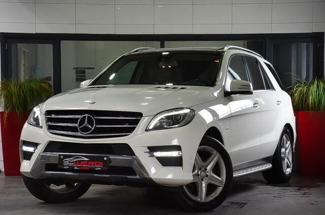Wit Gebruikt 2012 Mercedes ML350 AMG SUV | € 25.950 (Eerlijke prijs) - Afbeelding 1/4