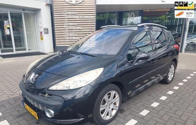 Zwart Gebruikt 2007 Peugeot 207 Stationwagen | € 1.500 (Goede deal) - Afbeelding 1/4