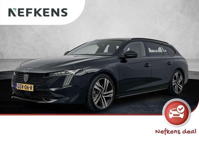 Zwart Gebruikt 2024 Peugeot 508 GT Stationwagen | € 38.925 (Eerlijke prijs) - Afbeelding 1/3