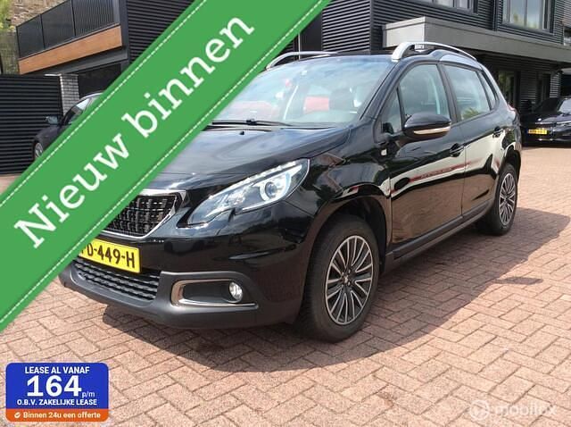 Zwart Gebruikt 2017 Peugeot 2008 SUV | € 9.950 (Eerlijke prijs) - Afbeelding 1/4