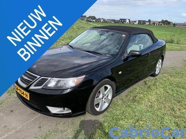 Zwart Gebruikt 2008 Saab 9-3 Cabriolet Vector Cabriolet | € 7.950 (Goede deal) - Afbeelding 1/4